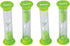 Teacher Created Resources 5 Minute Sand Timer, Small, Green (20662)