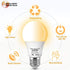 5W A19 50W Bulb E26 2700K LUXON Radar Detector Dusk to Dawn Equivalent Smart Led Lamp Lighting Indoor Outdoor Motion