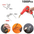 1000PCS Welding Rods Hot Staples Plastic Repair Machine Welding Staples for Hot Stapler Repair Car Bumpers Machine Dashboards Lamp Holders Daily Plastics Supplies Plastics Rings 0.8mm 0.6mm Staples