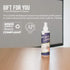 loukin Magnetic Dry Erase Eraser with 3.4 fl oz Whiteboard Cleaner, for Classroom, Home & Office Use (Blue)
