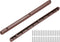 PATIKIL 12 Inch Drawer Slides, 8 Pcs Plastic Guide Rails Side Mounted