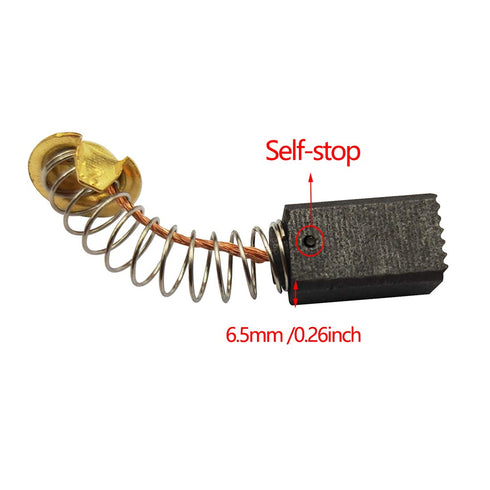 30Pcs Motor Carbon Brush, 6.5x7.5x12.5mm for Angle Grinder Electric Motor Replacement