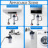 Spin Down Sediment Filter, Reusable Water Filter with 250 Mesh Screen, Leak-Proof Gasket for Water Heaters, Purifiers