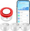 Nestool Water Leak Detector WiFi Kit 1+3 Sensors, 100dB Alarm, APP Push for