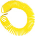 ABN Recoil Hose, 1/4in x 50ft Portable Polyurethane Coil Hose for Air Compressor