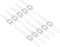 PATIKIL 4.7" Lampshade Spring Clip, 10 Pack Metal Fixing Spring Clip 2