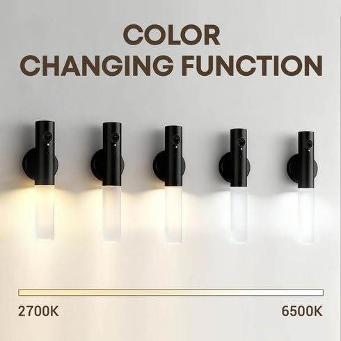 Dimmable Motion Sensor Night Lights Indoor, Lighting Decor for Stair, Bedroom, Kids Room,Magnetic Hallway Rechargeable