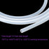DMiotech 1/16" ID 1/8" OD 13 Feet Clear Silicone Tube, Industrial Silicone Tubing for Water Air Pump