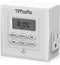 Indoor Digital Light Timer, 7 Day Programmable Plug in Outlet Timer, 2 Grounded Outlets for Lamps