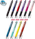 Uni Jetstream Multi Pen 4 in 1, 0.5mm Ballpoint Pen (Black, Red, Blue, Green) and 0.5mm Mechanical Pencil, Lemon Yellow