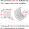 10pcs 4 10mm 5050 RGB LED Strip Connector Pin LED Tape Connector LED Ribbon Quick Connector LED Rope Clip Connector