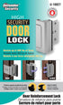 10827 3 Pack) Prime-Line U Door Reinforcement Lock Add Extra, High Security to your Home and Prevent Unauthorized Entry