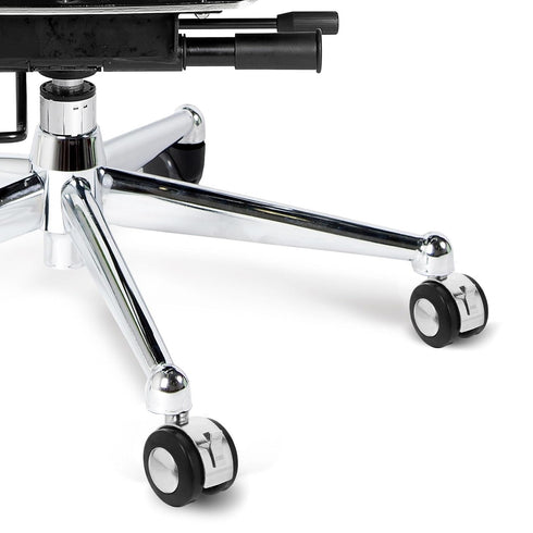 4pcs 2-inch Beaupretty Office Chair Stem Casters with Brake General Replacement Wheels for Desk and Gaming Chairs