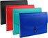 Expanding File Folder with Labels, 7 Pocket Accordion Document Organizer, Expanding Zip File Folder, Letter A4 Paper, 4