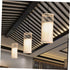 SEWACC Natural Chandelier Chinese Style Pendant Light with Retro Rattan Weave Japanese Zen Hanging Ceiling Light