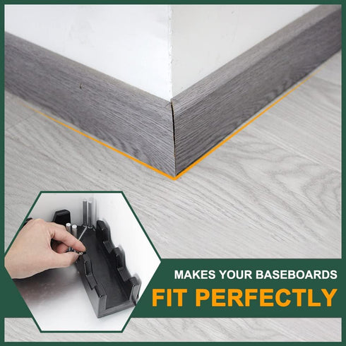 2-in-1 Mitre Measuring Cutting Tool for Home Improvement, Sawing Mitre Angles, Professional Woodworking