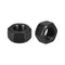 METALLIXITY Hex Nuts (5/8"-18) 25Pcs, Carbon Steel Black Oxide Hexagon Nut for DIY Home Repair