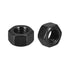 METALLIXITY Hex Nuts (5/8"-18) 25Pcs, Carbon Steel Black Oxide Hexagon Nut for DIY Home Repair