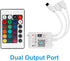 4PIN 2-Ports 5V/12V/24V 5050 3528 5630 RGBZONE WiFi RGB LED Controller, Smart LED Light Strip Controller, DC for SMD