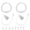 Pendant Light Cord - 20 Feet Hanging Light Bulb with Plug in