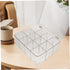 Neat Desktop Business Card Holder - Plastic Display Rack for Organizing Cards