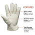 Lincoln Electric Leather Drivers Gloves, Top Grain & Split Leather, Cotton Liner, Medium, K3770-M