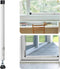 UIABOPZ Sliding Door Security Bar, 18"-50" Adjustable Window Security Bars with Rubber Tips,