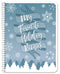 BookFactory Holiday Recipe Book, My Favorite Holiday Recipes, Fill in Recipe Journal, 100 Pages, 8.5" x 11"