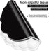 JIKIOU Cloud Mouse Pads, Exquisite Leather with Memory Foam Wrist Support for Computer, Laptop, Gaming Office