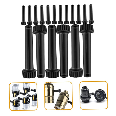 20pcs Light Socket Knobs Off Replacement Knobs for American Style Lamps Easy to Install - Design Compatible Floor