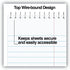Universal 96920 Steno Book, Gregg Rule, 6 x 9, White, 80 Sheets, 6 Pack