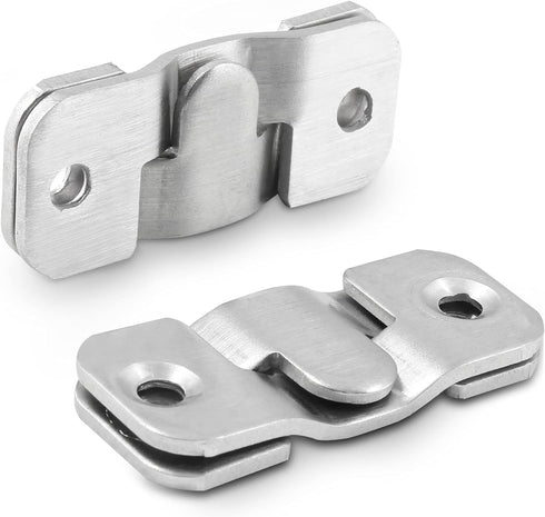 10 Sets Flush Mount Bracket with Screws, Heavy Duty Picture Hangers for Wall Hanging