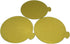 3-1/2" (9 cm) Round Mini Single Portion Cake Board, Cardboard Cake Base (Gold), 100 pcs