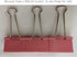 Large Pink Binder Clips, 2" / 50 mm Jumbo (6 PCS, Scratch Resistant)