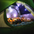 18' 100 7 15 MPOWERD Luci Color Solar String Lights + Phone Charger: Color Rechargeable via Solar or USB-A, Lumens LEDs