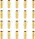EFIELD Pex 3/4 Inch Brass Couplings Crimp Fittings (Pack of 20) for Pex Piping, ASTM F1807