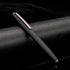 Hongdian 517D Matte Black Fountain Pen with Extra Fine Nib, Warrior Series, Classic Design with Converter and Metal Box
