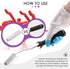 Swpeet 4Pcs 1Pcs 1 Fiberglass Roller Tools and Detail Brushes with Pair Glove Kit, Fiberglass Bubble Paddle Tool