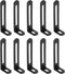 uxcell 20Pcs L-Shaped Brackets Corner Brace, 2.87"x0.94"x0.59" Corner Bracket Shelf Bracket Right
