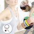 BIHRTC 6 Color Plastic Spring Wrist Keychain, Flexible Spiral Wristband Key Holder for Gym Pool ID Badge