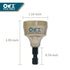 ORXPLUS TOOLS Deburring External Chamfer Tool, TUNGSTEN Blade, Deburring Drill Bit for Stainless Rod, Thread, Pipe