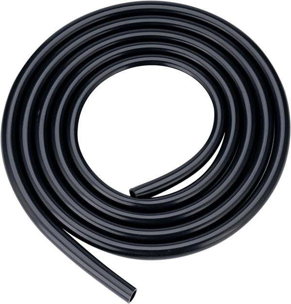 Eastrans 3/8" ID Silicone Tubing, Food Grade Flexible Hoses, High Temp for Home Brewing, 10 Feet Length, Black