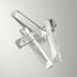 3.9'' Chandelier Short Crystals Replacement 12 Pcs Crystal Prisms with Hooks for