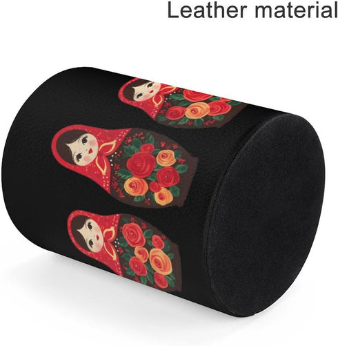 Generic Russian Nesting Dolls Round Pencil Holder Desktop Pen Cup Makeup Brush Organizer for Office Home