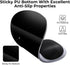 EooCoo Ergonomic Mouse Pad with Gel Wrist Rest Support Middle Concave Design, Relieve Wrist Pain Mousepad, Non-Slip
