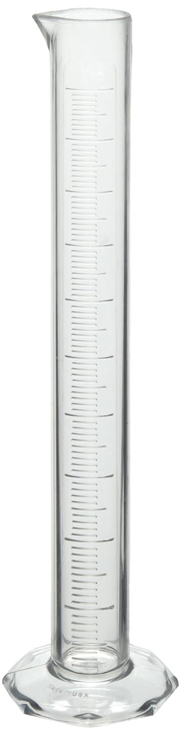 SP Bel-Art 2000ml Clear TPX Graduated Cylinder, 20.0ml Graduation
