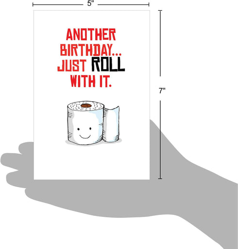 The Best Card Company Funny Birthday Puns Card - Hilarious 5x7 with Envelope Included