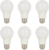 Westinghouse Lighting 5297020 9 Watt A19 Daylight LED Light Bulb, 60 Watt Equivalent, 6 Pack