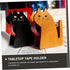 STOBOK Cat Tape Holder, Cute Desktop Tape Dispenser, Vintage Washi Tape Cutter