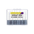 100uF 35V 6x12mm Electrolytic Capacitor - 100 UF MFD 35 Volt Aluminum Capacitors, Pack of 15
